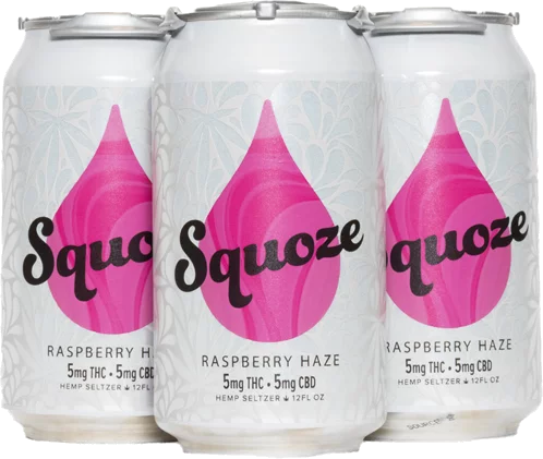 Squoze Raspberry Kush 5mg THC