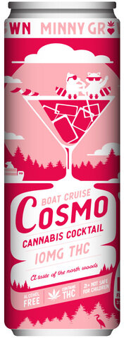 Minny Grown Boat Cruise Cosmo Cocktail 10mg THC
