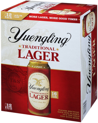 Yuengling Lager 16oz 12pk