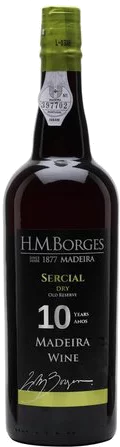 H M Borges White Madeira Dry Yrs