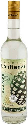 Tequila Confianza Blanco Tequila De Agave 80pf