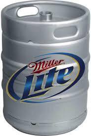 Miller Lite 1/2 Keg