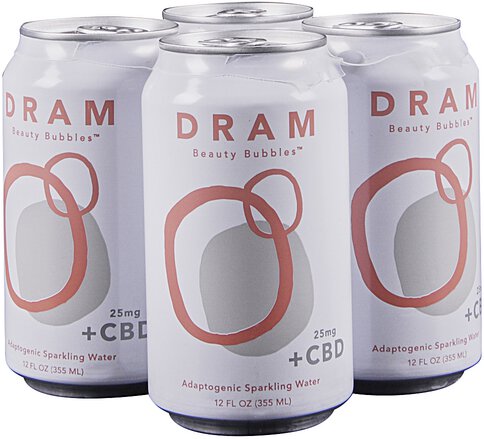 Dram Beauty Bubbles CBD Sparkling Water