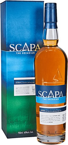 Scapa The Orcadian Single Malt Scotch Whisky Skiren 750 Ml