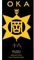 Oka Yuzu Japanese Flavored Vodka--900ML