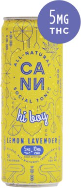 Cann Lemon Lavender 5mg Thc 10mg Cbd