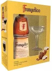 Frangelico Liqueur w/ Martini Glass VAP