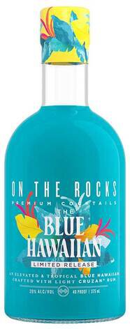 On The Rocks Blue Hawaiian Cruzan