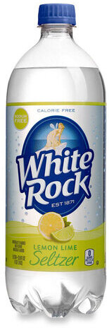 White Rock Lemon Lime Seltzer Btl Sngl