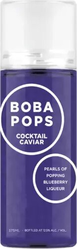 Boba Pops Cocktail Caviar Blueberry