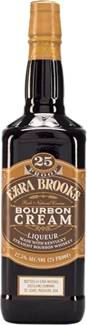 EZRA BROOKS BOURBON CREAM