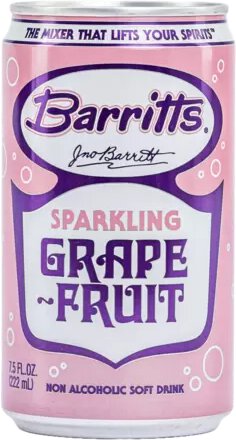 Barritt's Sparkling Grapefruit Soda