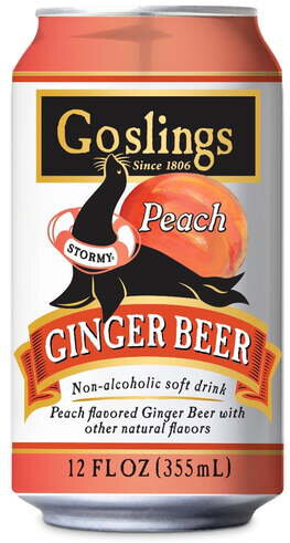 Goslings Stormy Peach Ginger Beer