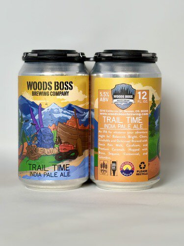 WOODS BOSS TRAIL TIME IPA 6PK CNS