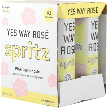 YES WAY ROSE SPRITZ PINK LEM 4CN