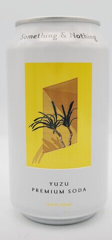Something & Nothing Yuzu Premium Soda