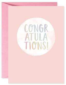 Congratulations Newborn Card
