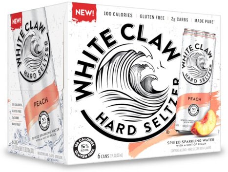 White Claw Peach 6PK Cans