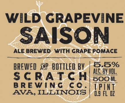 Scratch Wild Grapevine Saison