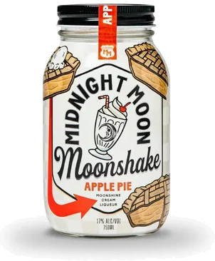 Midnight Moon Apple Pie Moonshake Moonshine Cream Liqueur