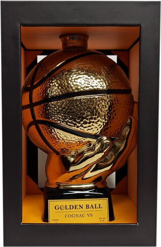 Golden Ball VS Cognac Ceramic Bottle