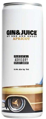 Gin & Juice By Dre And Snoop Apricot Cocktail RTD