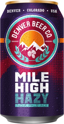 Denver Beer Co Mile High Hazy India Pale Ale Colorado
