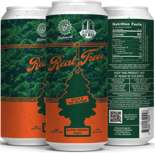 Blackstack Real Trees Blood Orange 5mg THC