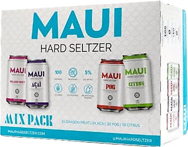 Maui Hard Seltzer Variety 12pk