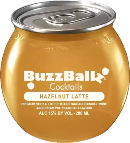 Buzzballz Hazelnut Latte 200ml