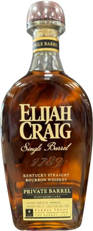 Elijah Craig Ollies Pick 9 Year 125.5 Proof