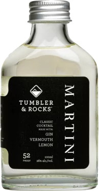 Tumbler & Rocks Lemon Gin Martini