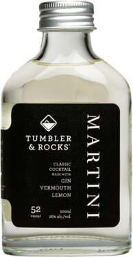 Tumbler & Rocks Lemon Gin Martini