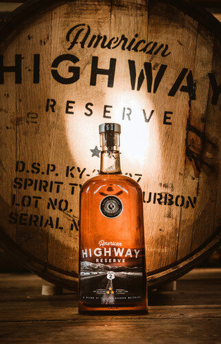 American Highway Reserve Route 2 Kentucky Straight Bourbon Whiskey