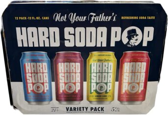 Not Your Fathers Hard Soda Variety 2/12 Cans