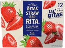 Straw Ber Rita 2/12 Cans