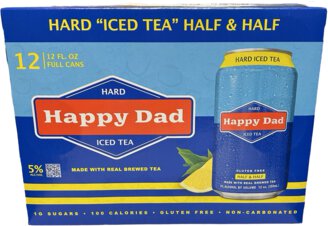 Happy Dad Iced Tea 2/12 Cans