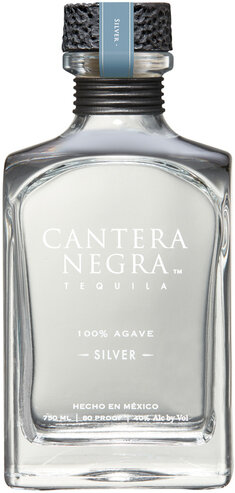 Cantera Negra Silver Tequilla 750ml