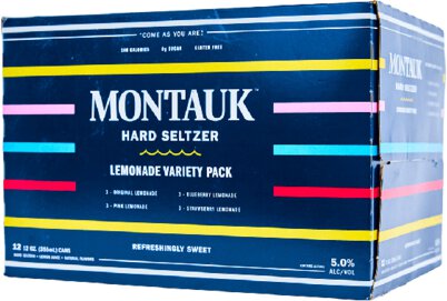 Montauk Seltzer Lemonade Variety Montauk Seltzer Lemonade Variety 12pack Can
