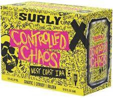 SURLY CONTROLLED CHAOS WEST COAST IPA 12CAN
