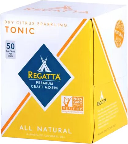 Regatta Non Alcoholic Dry Citrus Tonic 6 Pack Can