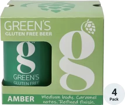 Green's Gluten Free Amber 4pk