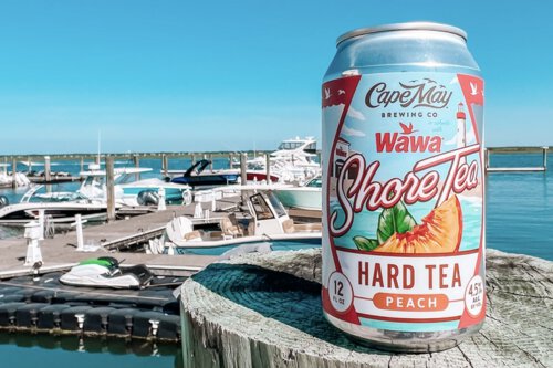 Cape May Wawa Shore Tea Peach Hard Tea Limited Release