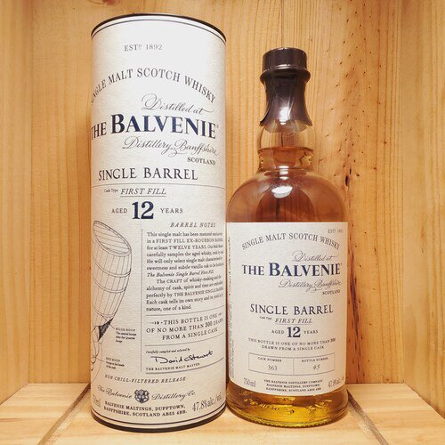 The Balvenie Single Barrel 12 Year Old Single Malt Scotch Whisky