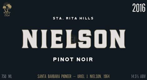 Nielson Pinot Noir Santa Rita Hills