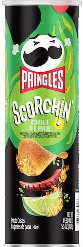 Pringles Scorchin Chili Lime