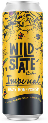 Wild State Cider Imperial Hazy Honeycrisp Cider