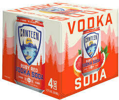 Canteen Spirits Vodka Soda Ruby Red Grapefruit