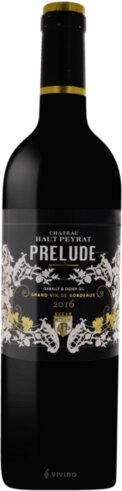 Chateau Haut Peyrat Prelude Cadillac Cotes De Bordeaux Grand Vin De Borde