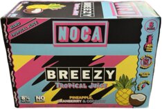 Noca Breezy Tropical Juice 3/8 Cans